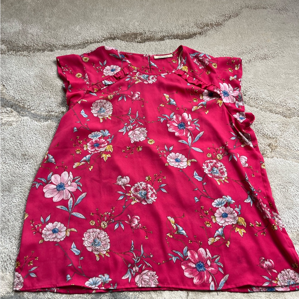 Pink blouse